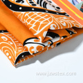 washed velvet polyester fabric printed